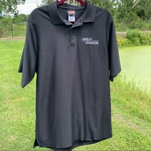 Harley-Davidson Mens Polo The Woodlands Texas Lge